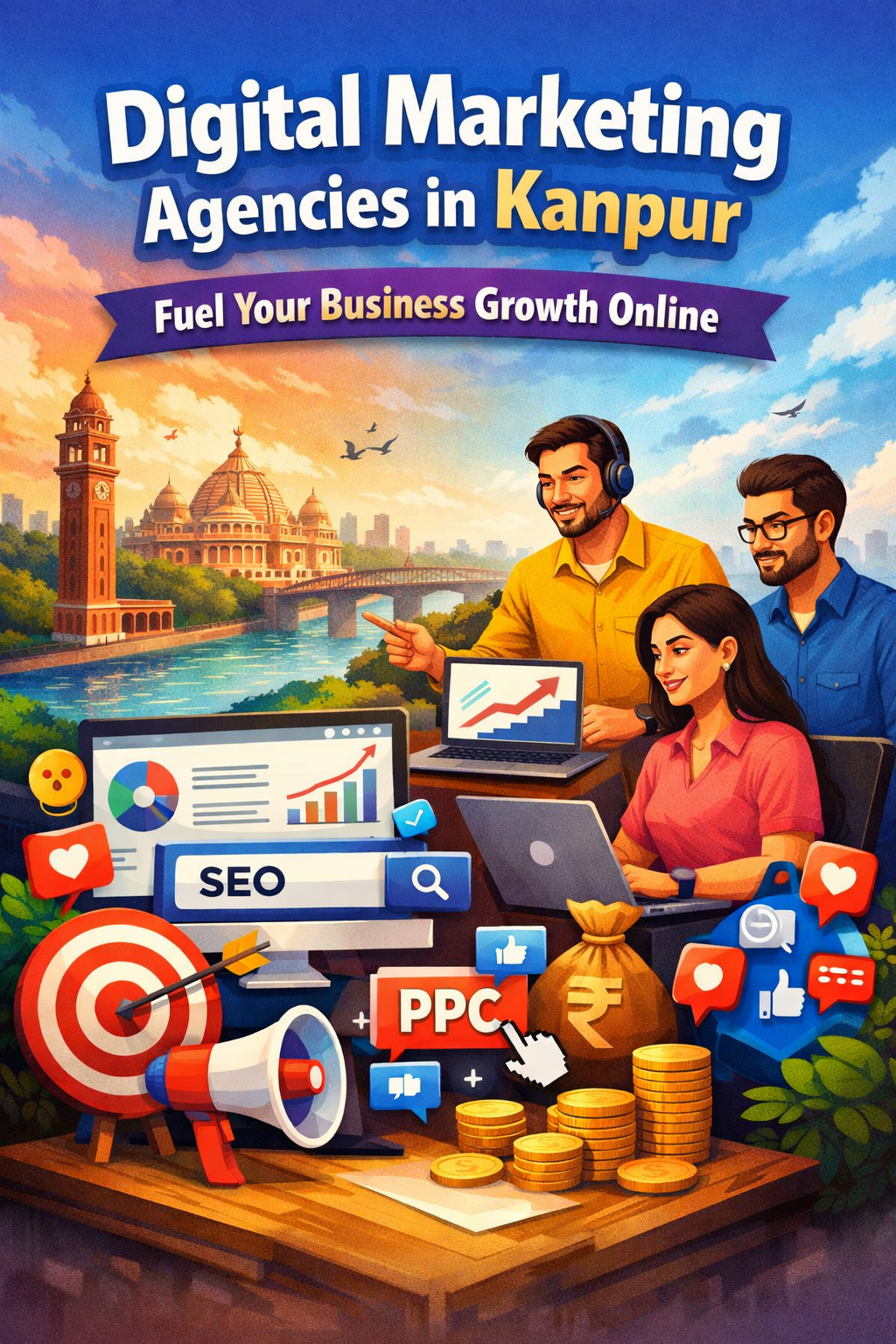 digital marketing agency in Kanpur advertising agency in Kanpur real estate marketing agency in Kanpur
